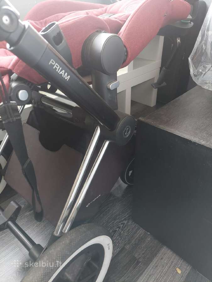 Cybex Priam Platinum 3in1 vezimelis +isofix - nuotraukos Nr. 6