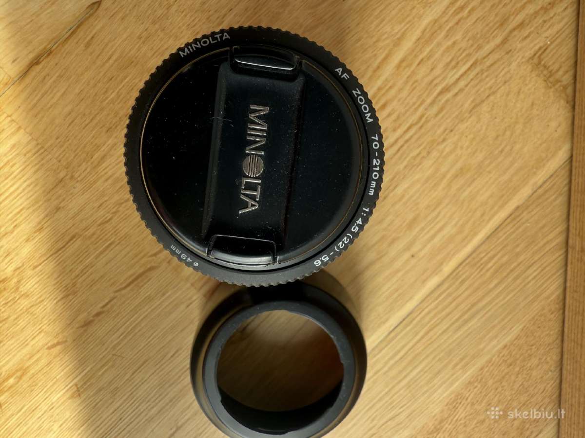 Objektivai Minolta - nuotraukos Nr. 2