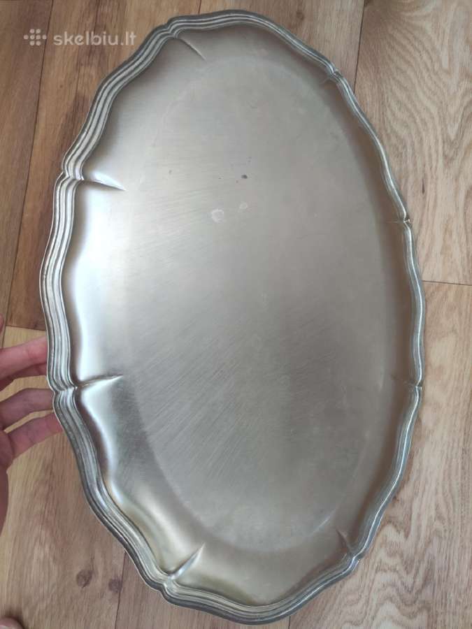 Didelis metalinis padeklas