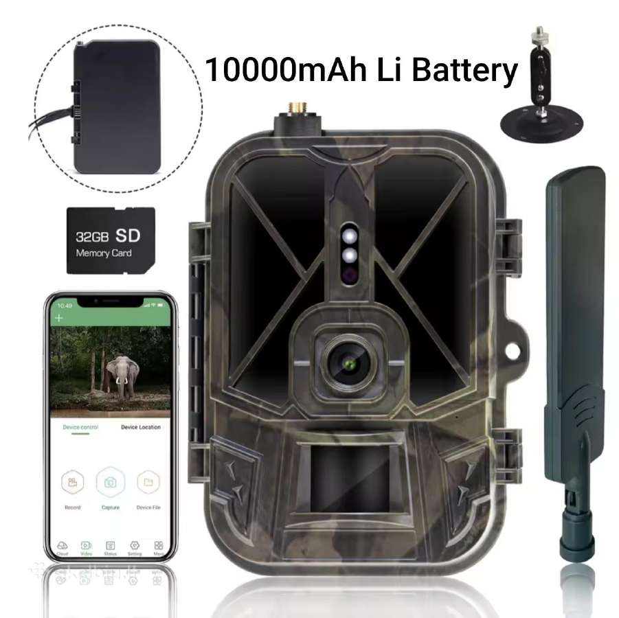 4G medžioklinė kamera Hc-940pro (10000mah) - nuotraukos Nr. 2
