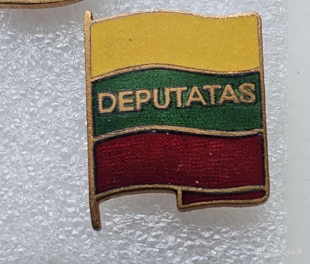 Pirmieji atkurtos Lietuvos deputatų ženkliukai. - nuotraukos Nr. 6