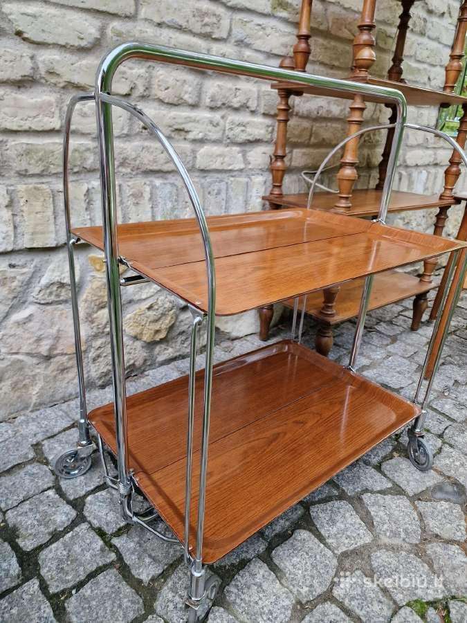 Vintažiniai serviravimo staliukai "Dinett" - nuotraukos Nr. 17