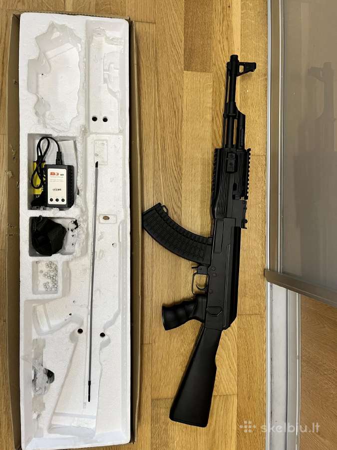 Airsoft Ak-47 Ris 129m/s - nuotraukos Nr. 4