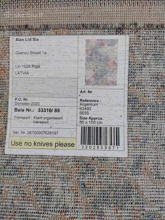 Kilimėlis 80x150 - nuotraukos Nr. 11