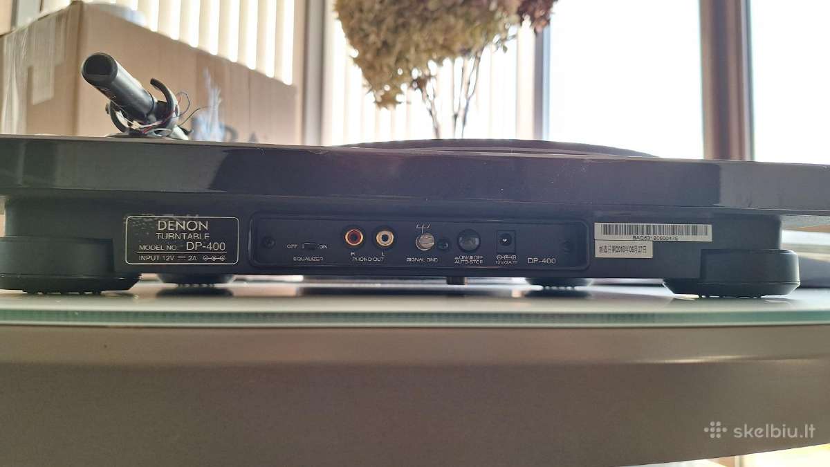 Patefonas Denon Dp400 (su defektu)