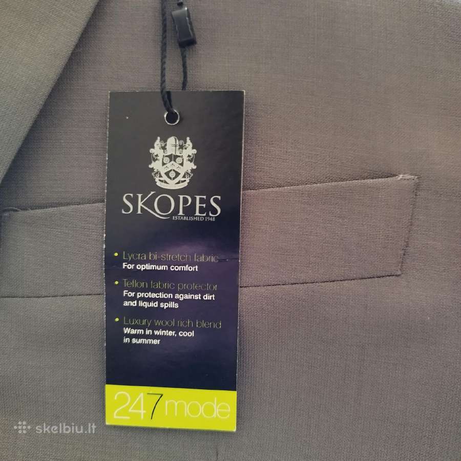 Didelio dydžio vyriškas švarkas Skopes, vilna 60% - nuotraukos Nr. 7