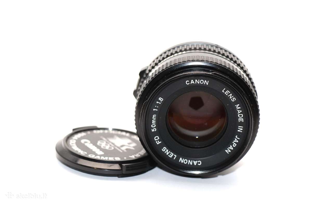 Canon Lens Fd 50 1984 Olympic Games kaina 75 eurai - nuotraukos Nr. 3