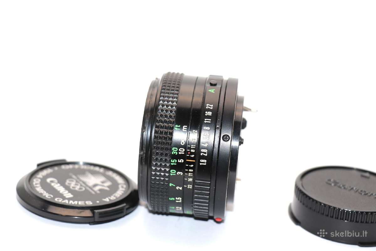 Canon Lens Fd 50 1984 Olympic Games kaina 75 eurai - nuotraukos Nr. 5