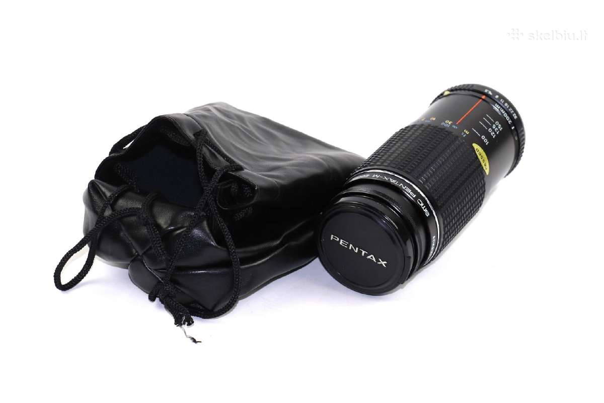 "Smc Pentax-m Zoom 1:4.5 80-200mm", Japonija 75e.