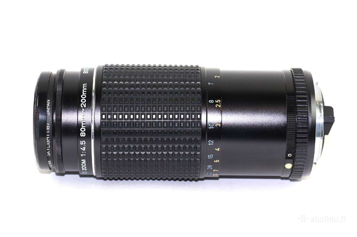"Smc Pentax-m Zoom 1:4.5 80-200mm", Japonija 75e. - nuotraukos Nr. 3
