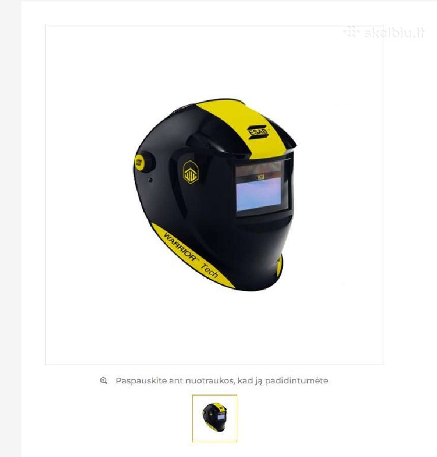 Esab Warrior Tech rėmelis laikyklis - nuotraukos Nr. 3