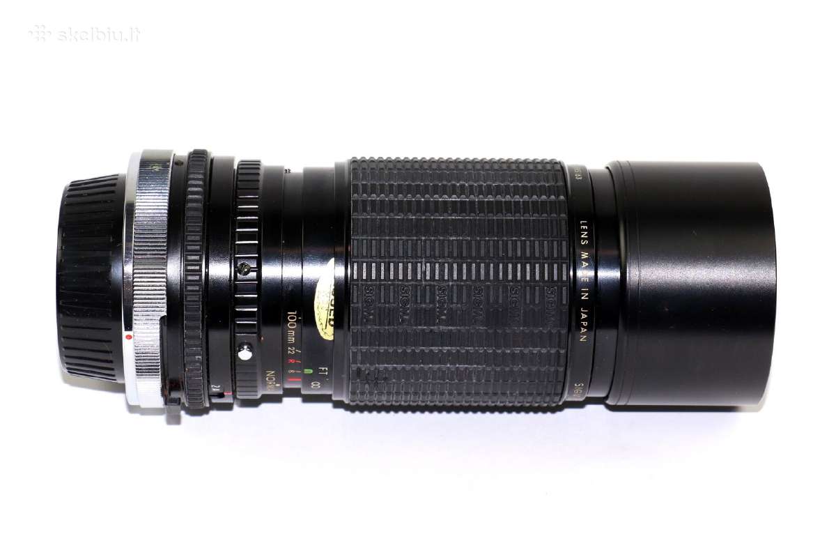 "Sigma Zoom-k 1:4.5 f=100-200m", Japonija kaina55 - nuotraukos Nr. 2