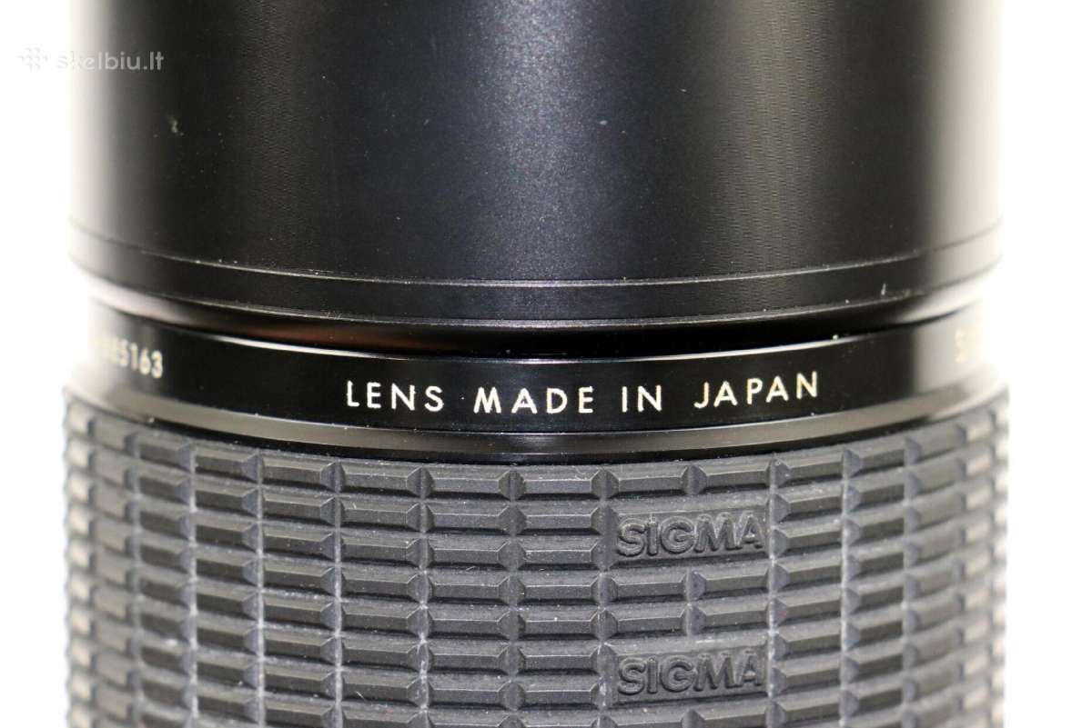 "Sigma Zoom-k 1:4.5 f=100-200m", Japonija kaina55 - nuotraukos Nr. 11