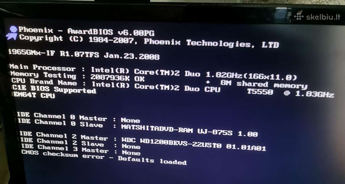 Fujitsu-siemens Esprimo Q5020 Intel Core 2 Duo Sff - nuotraukos Nr. 6