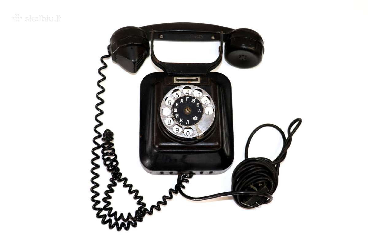 Senovinis telefono aparatas, 1938 metai, Сср