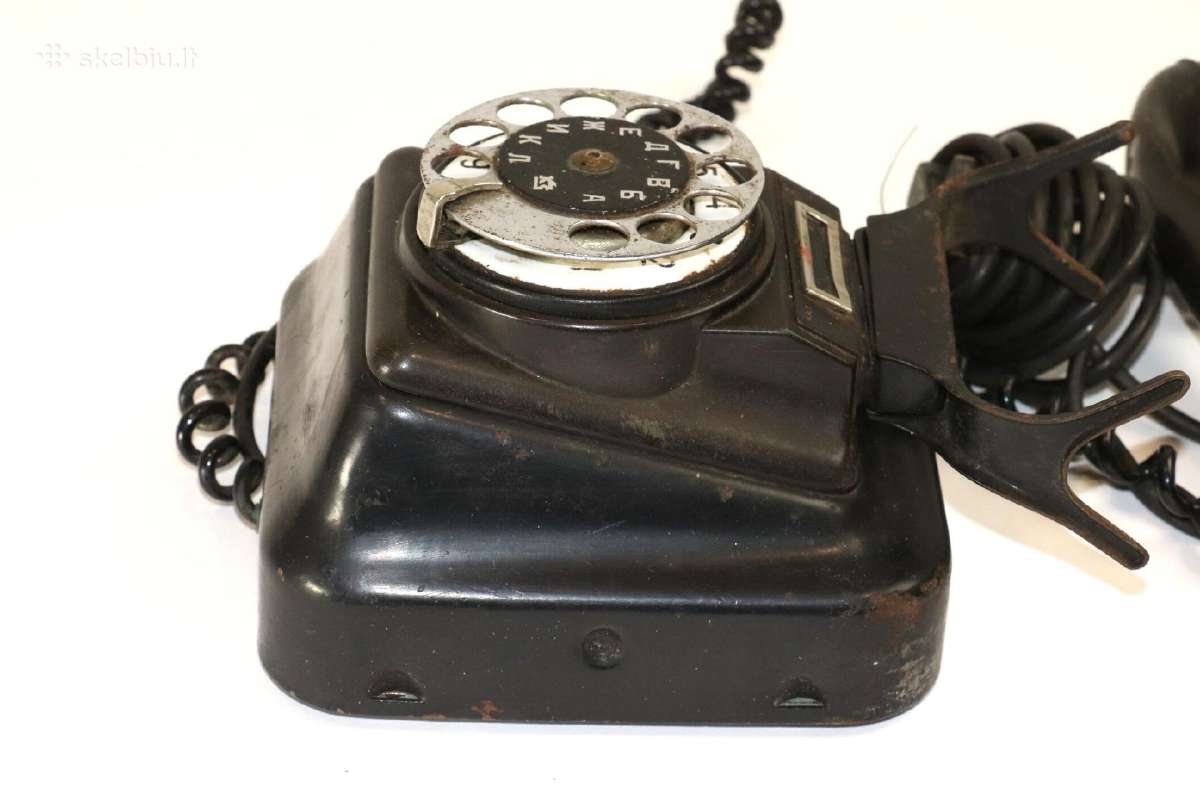 Senovinis telefono aparatas, 1938 metai, Сср - nuotraukos Nr. 8