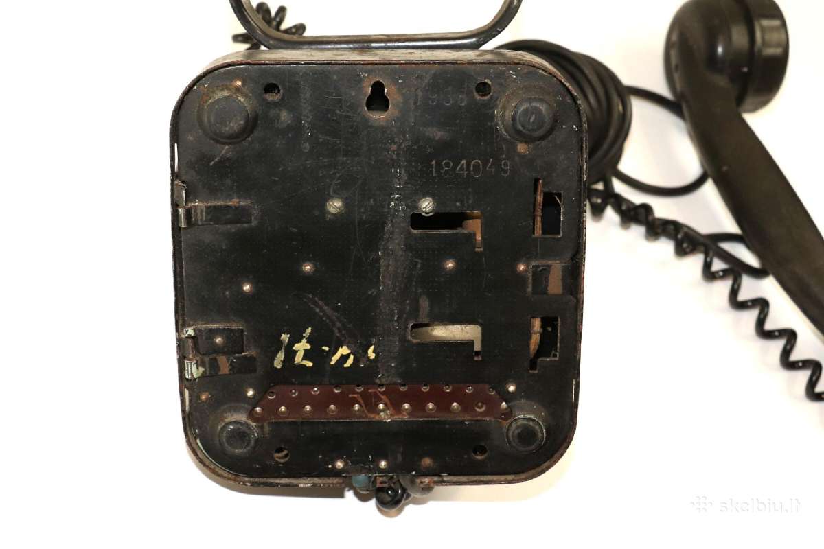 Senovinis telefono aparatas, 1938 metai, Сср - nuotraukos Nr. 9