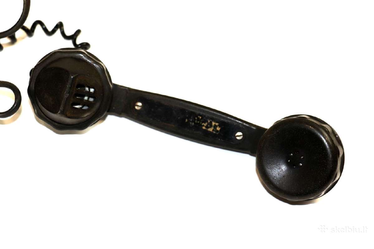 Senovinis telefono aparatas, 1938 metai, Сср - nuotraukos Nr. 12