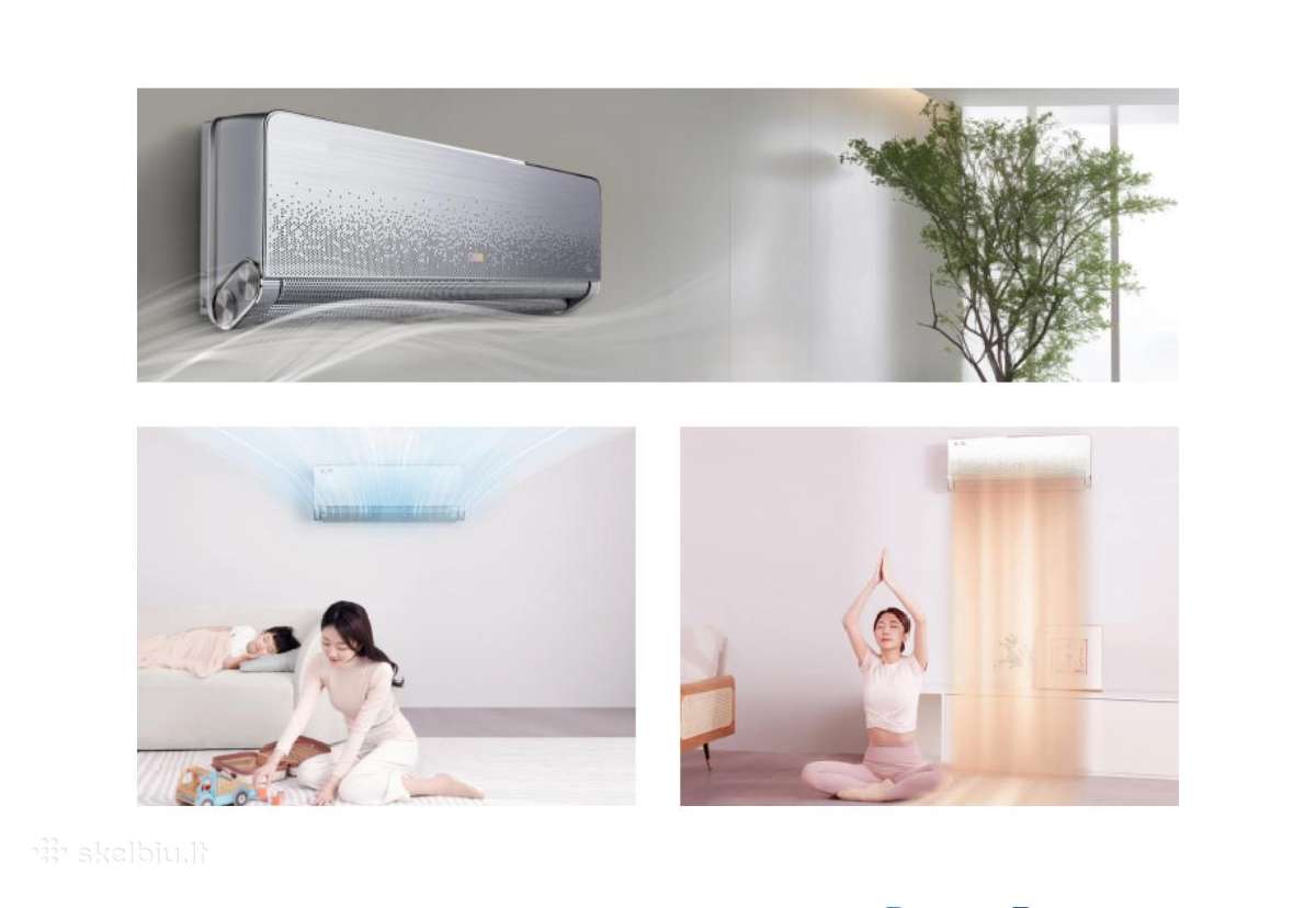 Oro Kondicionierius Aux C-pro 3,3 kw su „wi-fi“ - nuotraukos Nr. 7