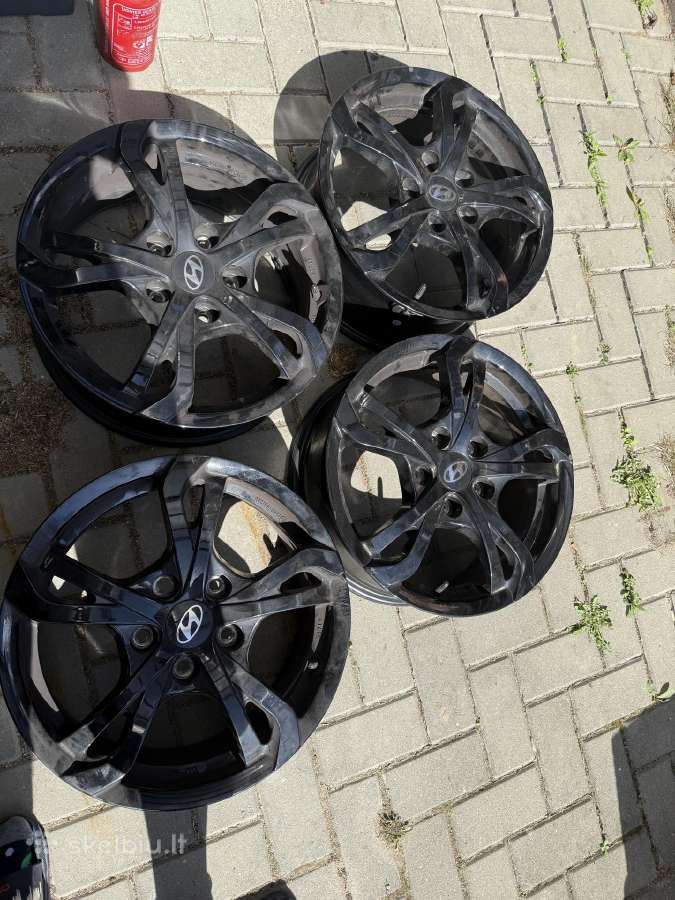R16 ratlankiai 5x114.3 su slegio davikliais
