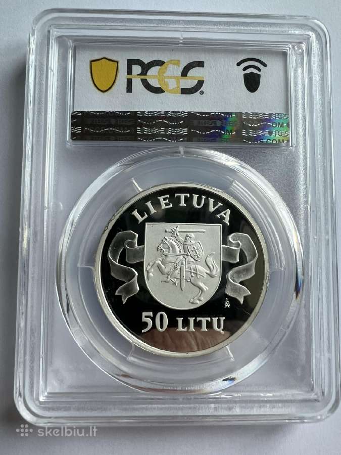1996m 50 Litu Sausio 13-oji Pcgs Pr 64 Dcam - nuotraukos Nr. 3