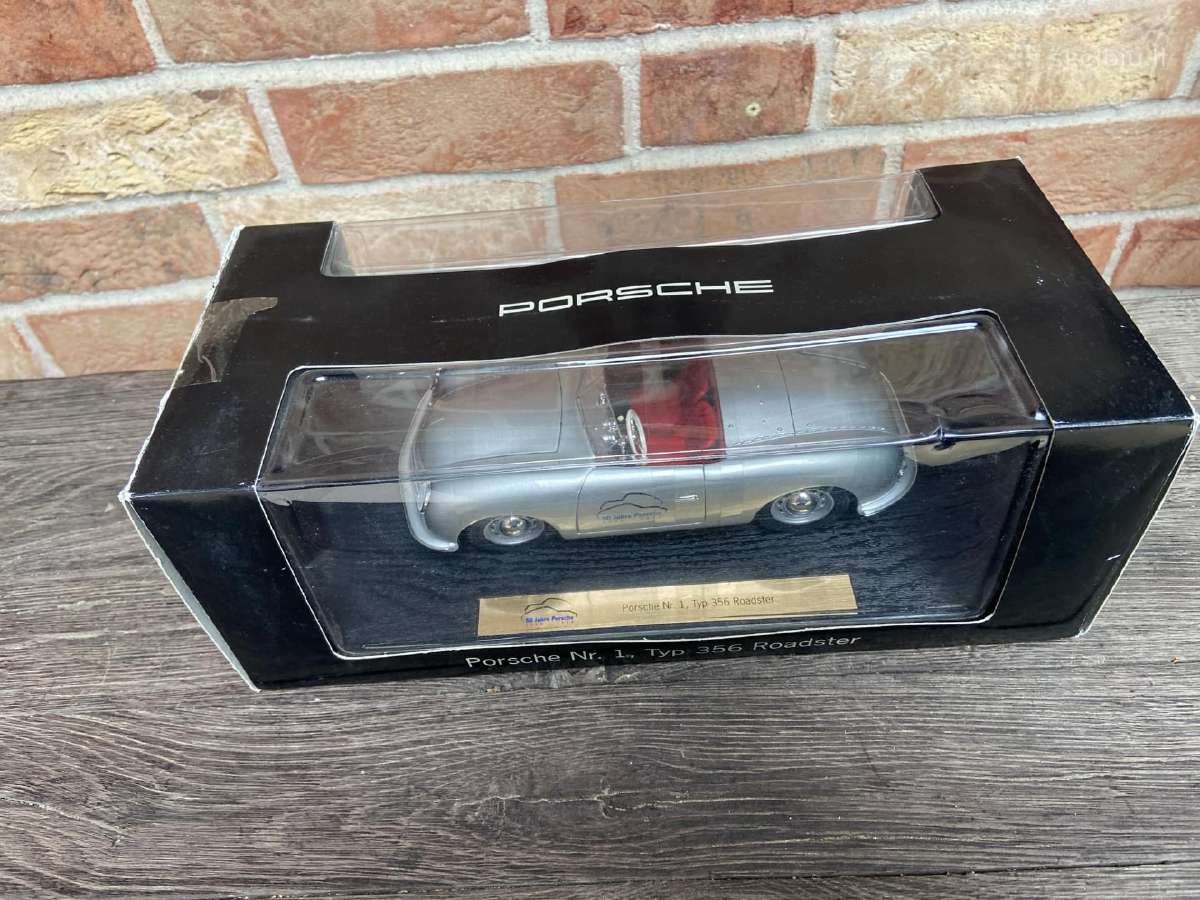 Modeliukas 1:18 porsche 356b naujas supakuotas - nuotraukos Nr. 2