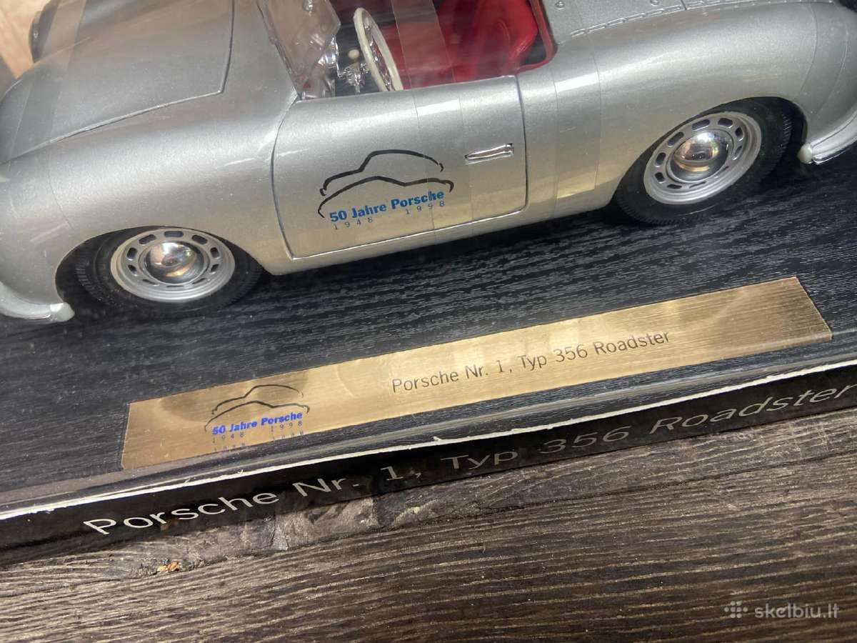 Modeliukas 1:18 porsche 356b naujas supakuotas - nuotraukos Nr. 3