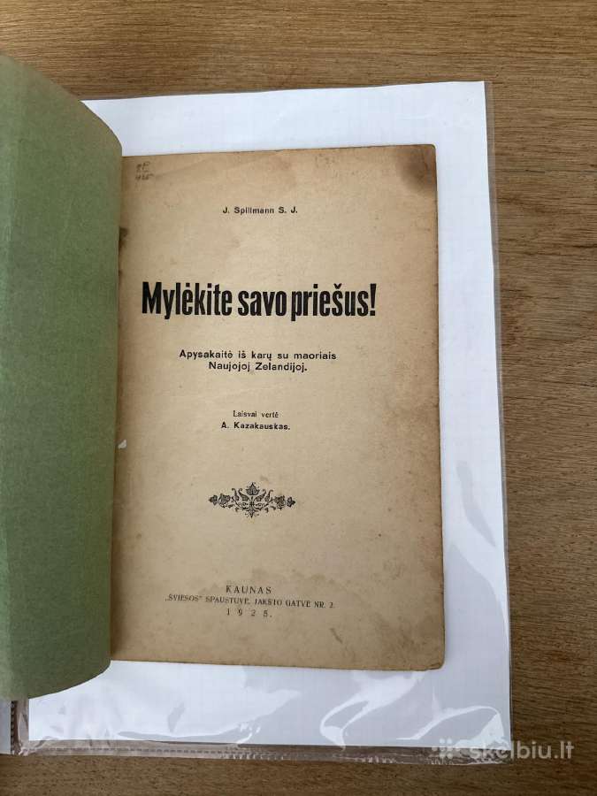 Mylėkite savo priešus! 1925 m. - nuotraukos Nr. 2
