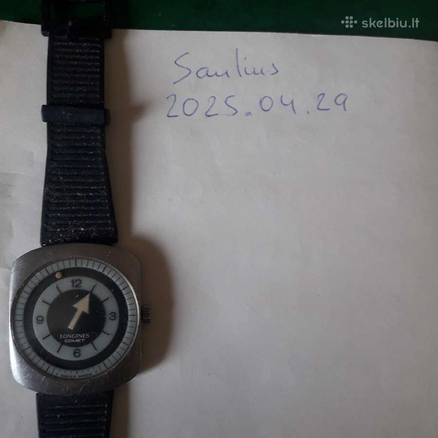 Parduodu laikrodi Longines comet
