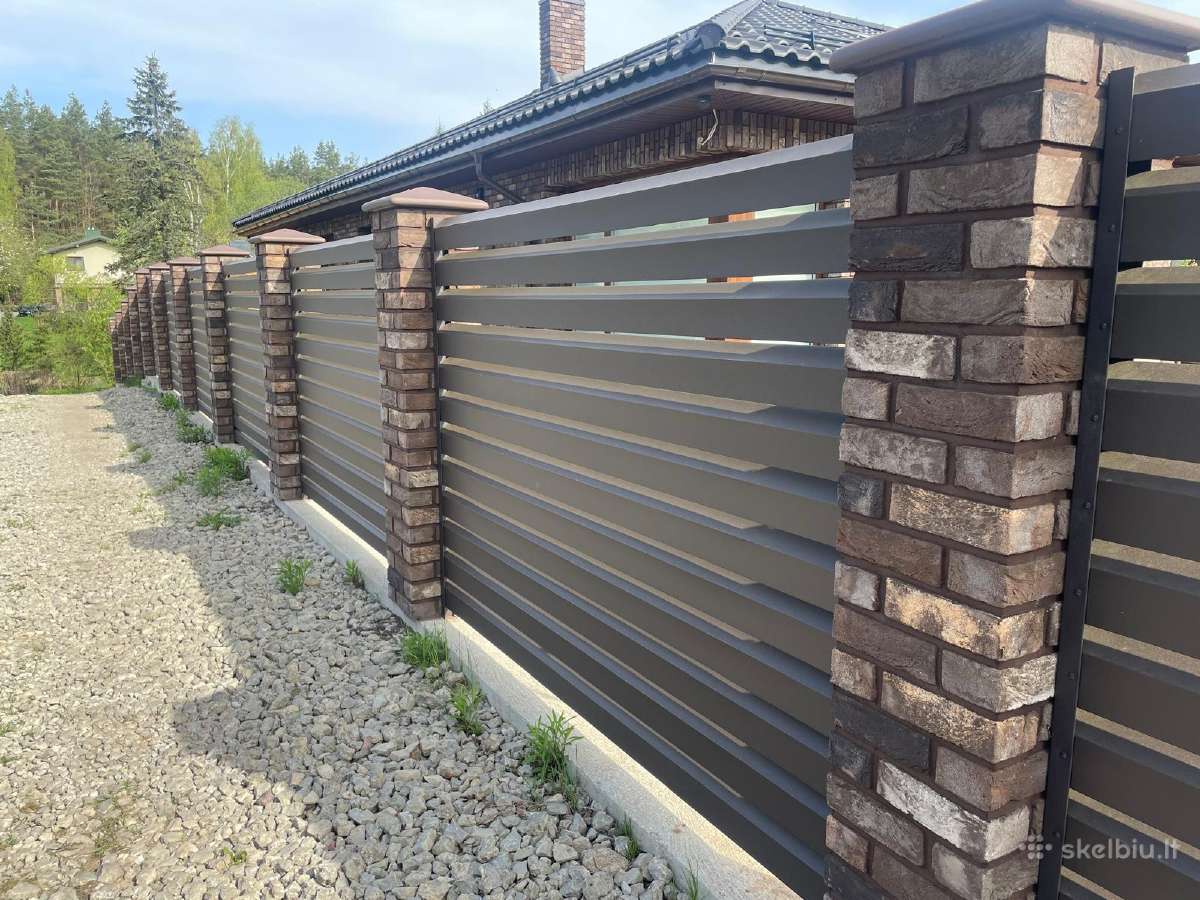Skardinės Rombo tvoros su -30% nuolaida - nuotraukos Nr. 2