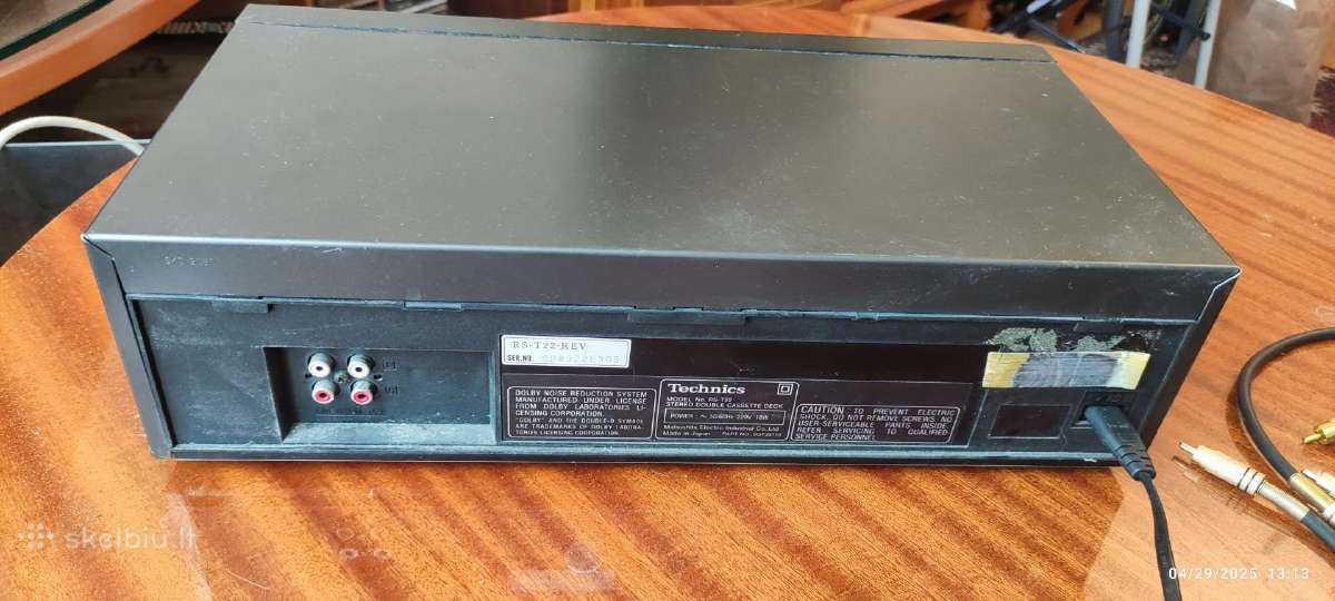 Technics RS-t22 kasetine deka - nuotraukos Nr. 2