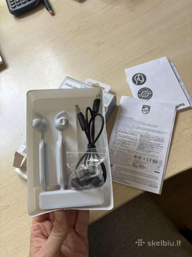 Naujos Philips Wireless ausinės - nuotraukos Nr. 2