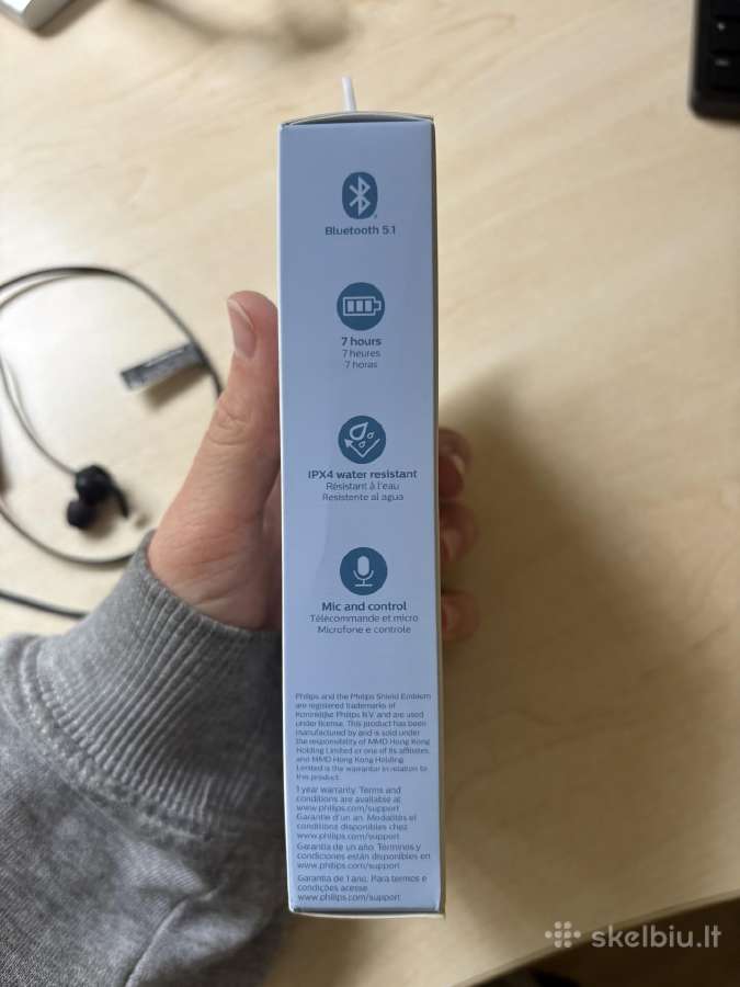 Naujos Philips Wireless ausinės - nuotraukos Nr. 3