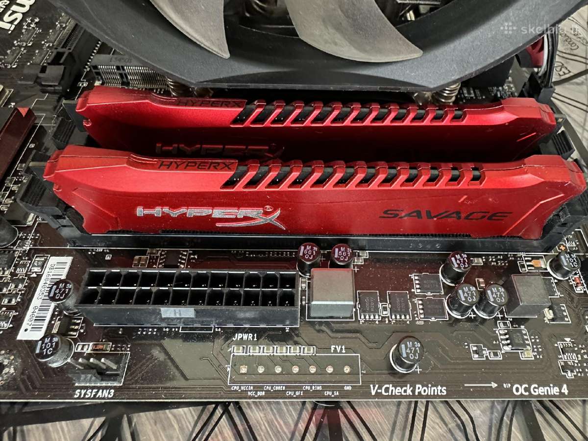 Msi Z87 + I5-4670k + 16gb RAM + CX 750 Psu - nuotraukos Nr. 4