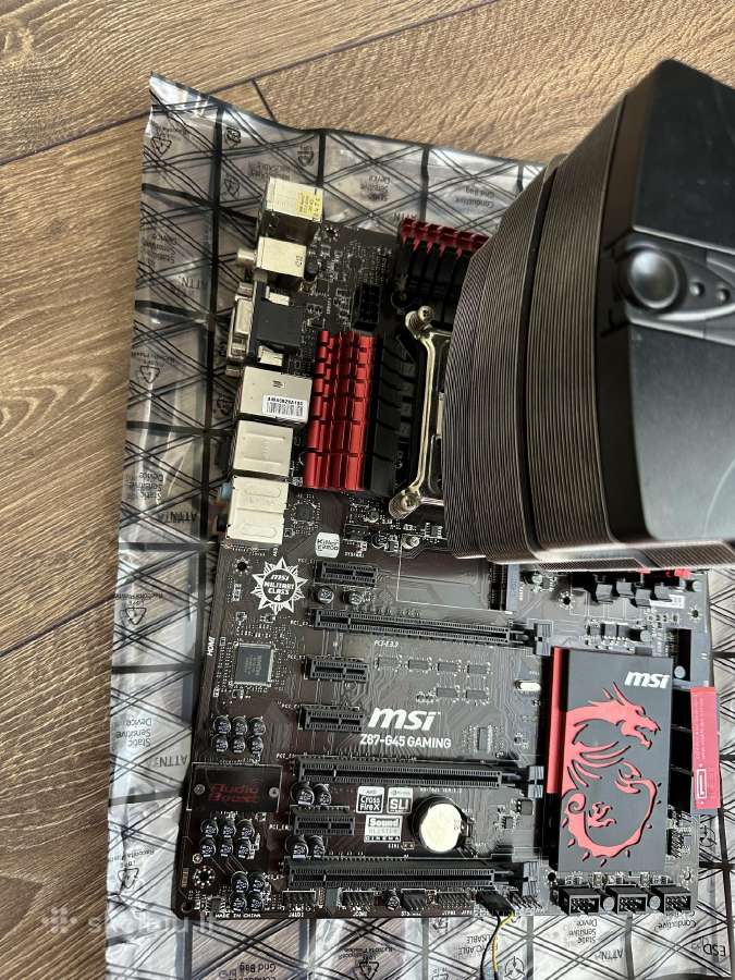 Msi Z87 + I5-4670k + 16gb RAM + CX 750 Psu - nuotraukos Nr. 5
