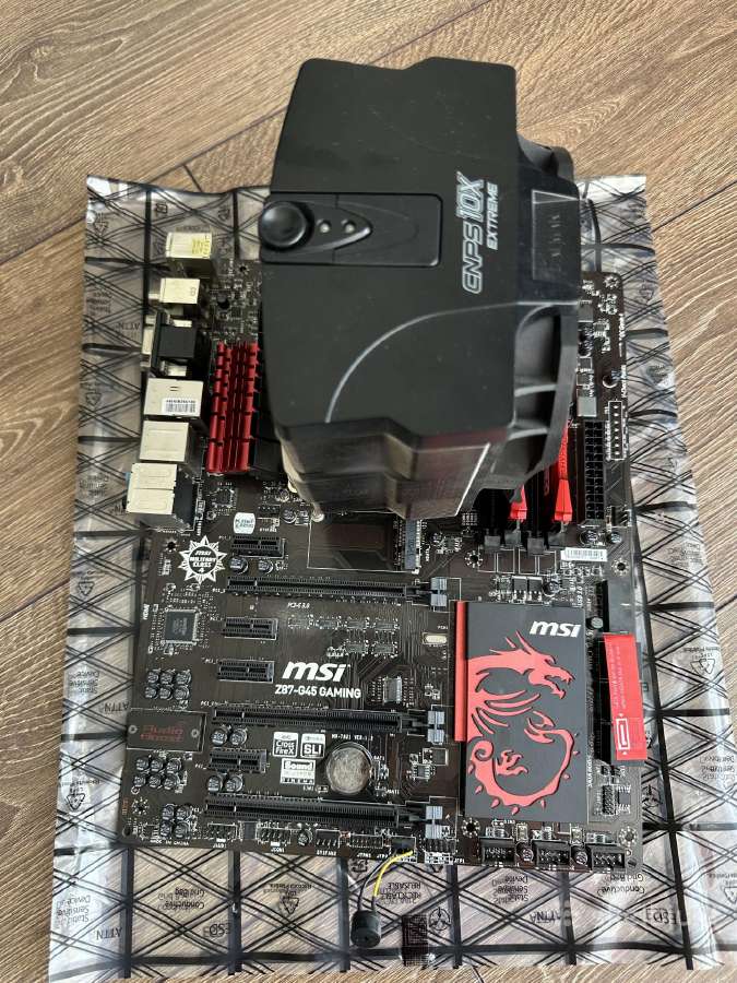 Msi Z87 + I5-4670k + 16gb RAM + CX 750 Psu