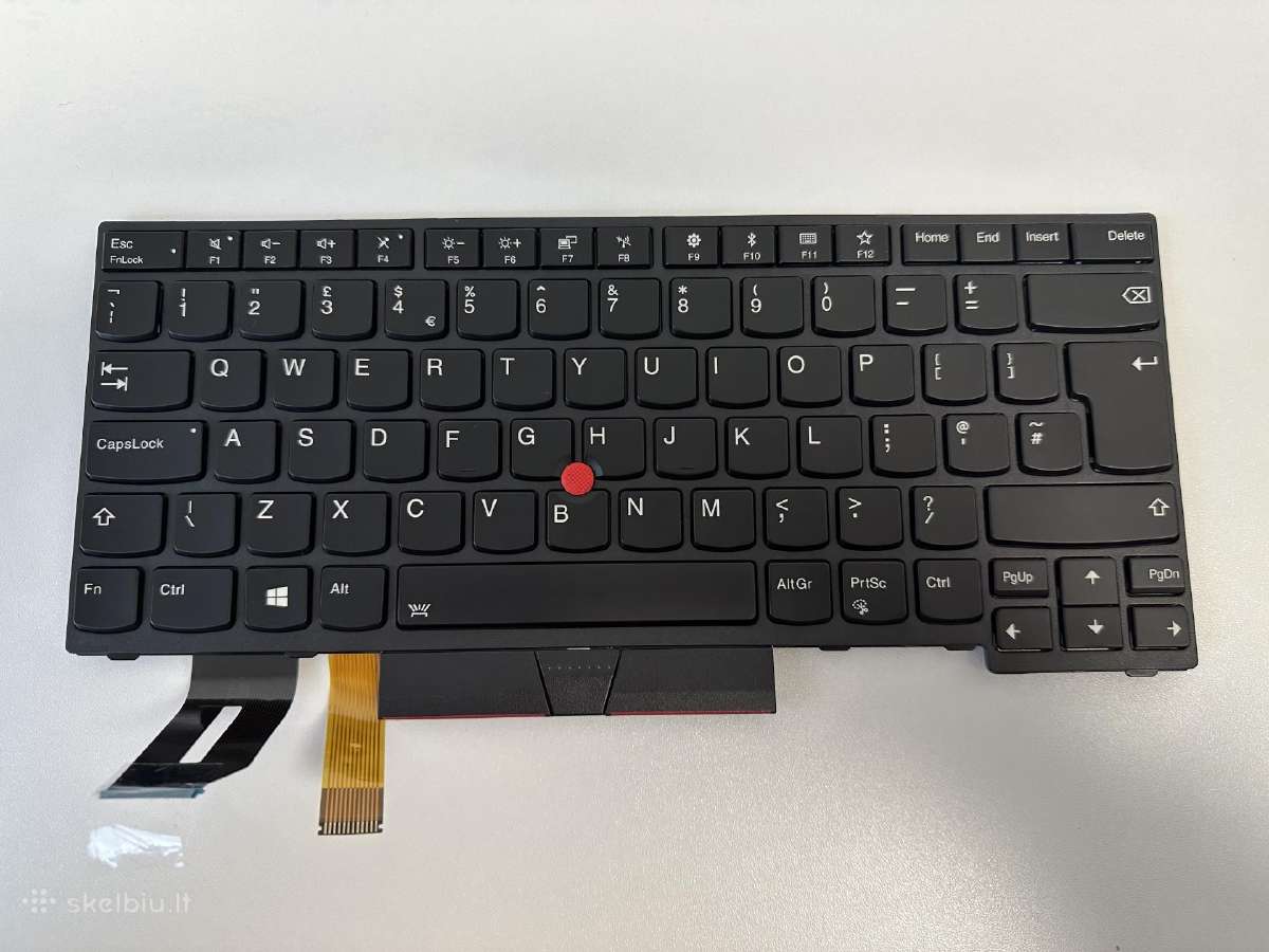 Lenovo T490, T14 Gen4 Klaviaturos - nuotraukos Nr. 2
