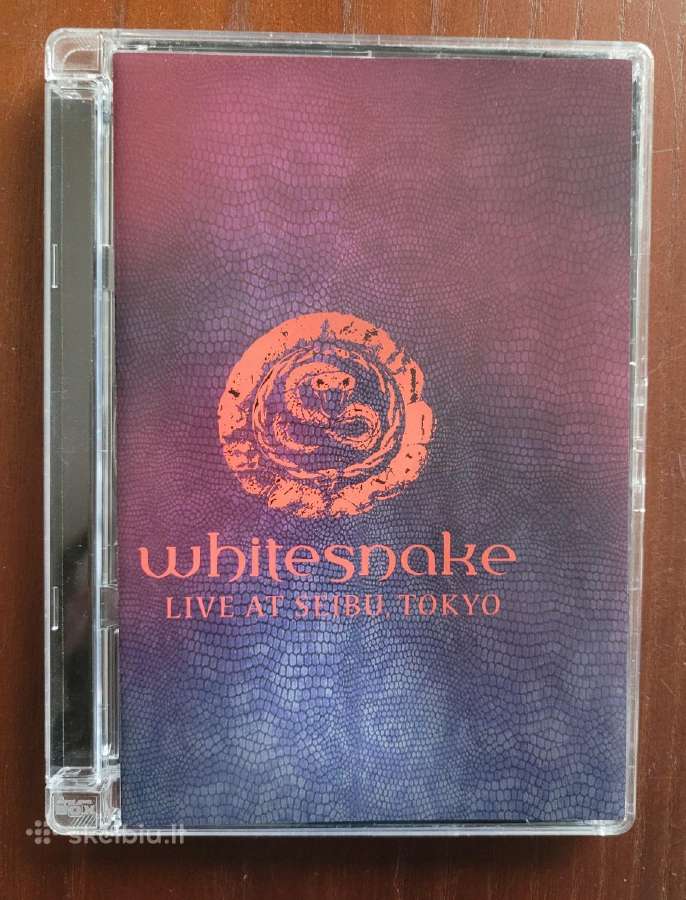 Dvd Whitesnake. Live at Seibu, Tokyo 1984