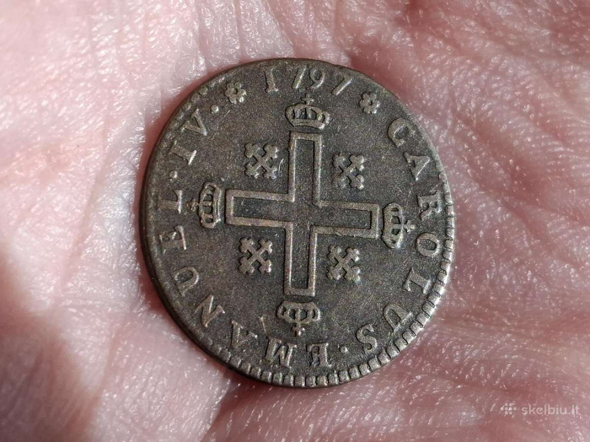 Savoja 1 soldo 1797 - nuotraukos Nr. 2