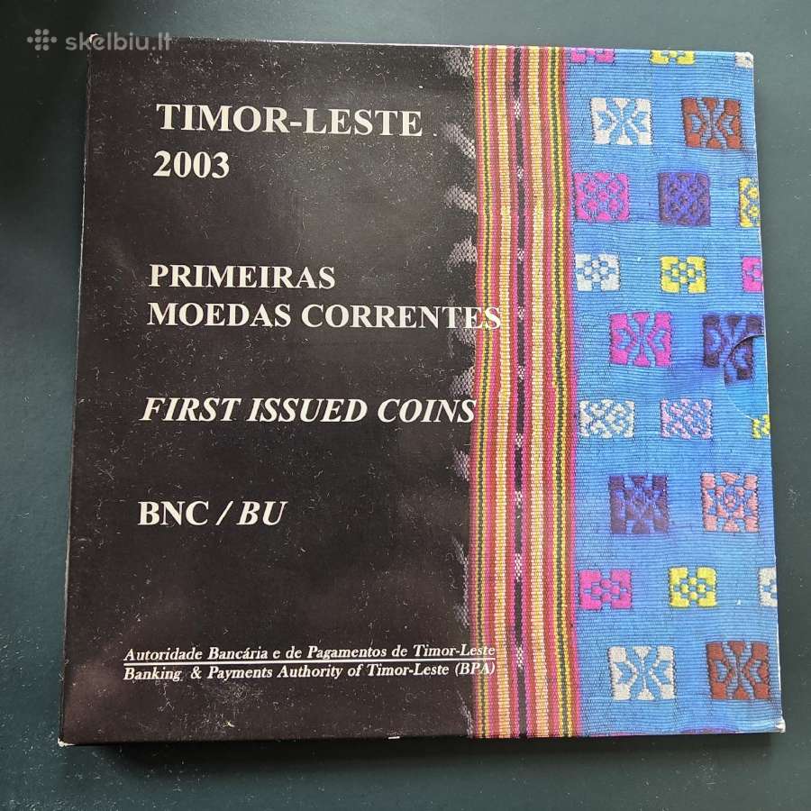 Timor-leste 2003 rinkinys Bu