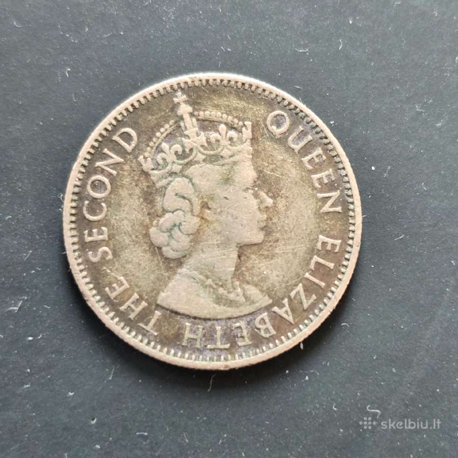 Rytų Afrika British East Africa 1960 Half Shilling - nuotraukos Nr. 2