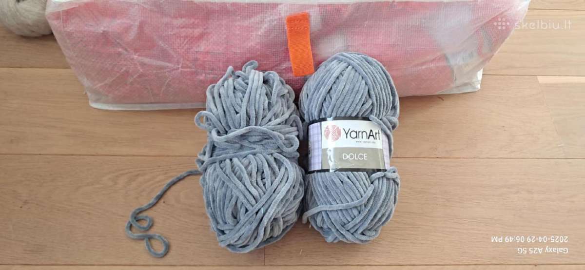 Yarnart Dolce velvetiniai siūlai - nuotraukos Nr. 4