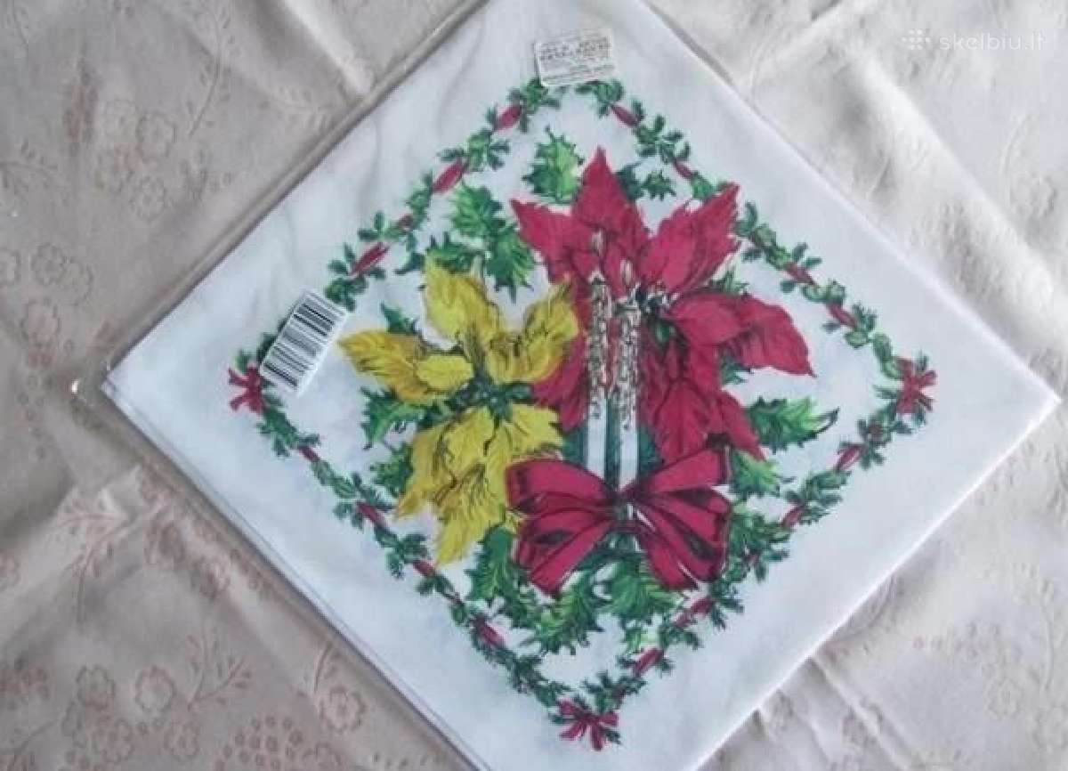 Naujas Serveteliu rinkinys 6vnt Matmenys : 25 x 25