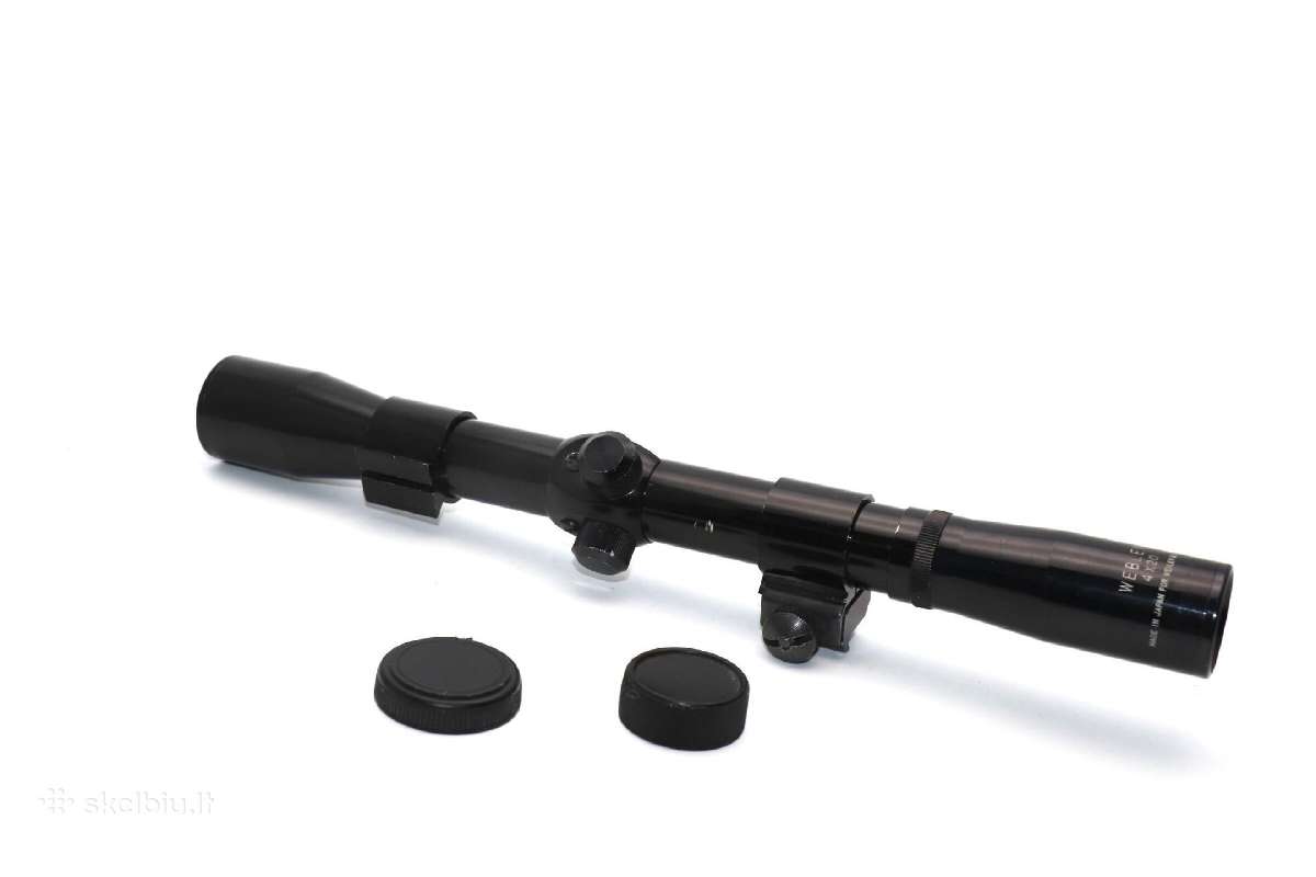 оPtika "Webley 4x20", Japonija kaina 60