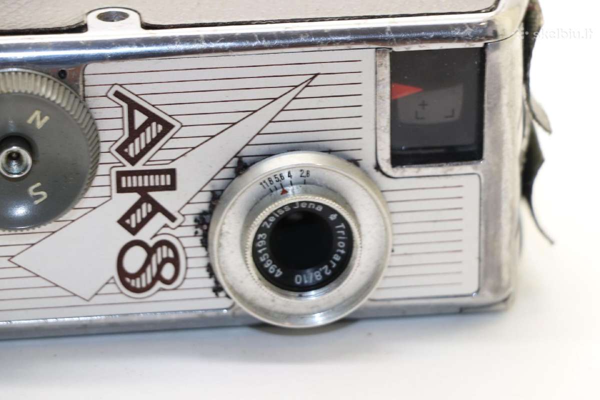 Kinokamera "Pentacon Ak8", Objektivas "Zeiss Jena - nuotraukos Nr. 8