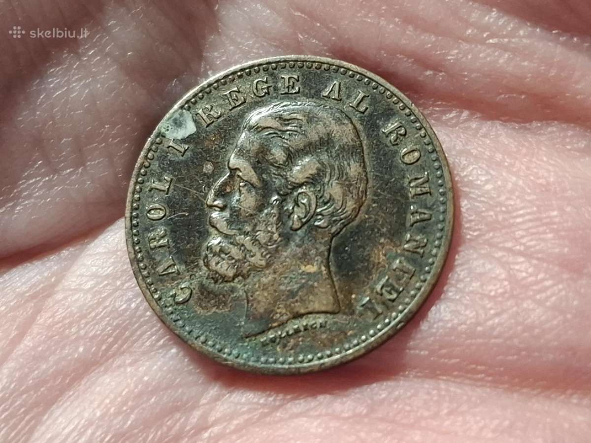 Rumunija 2 bani 1900 - nuotraukos Nr. 3