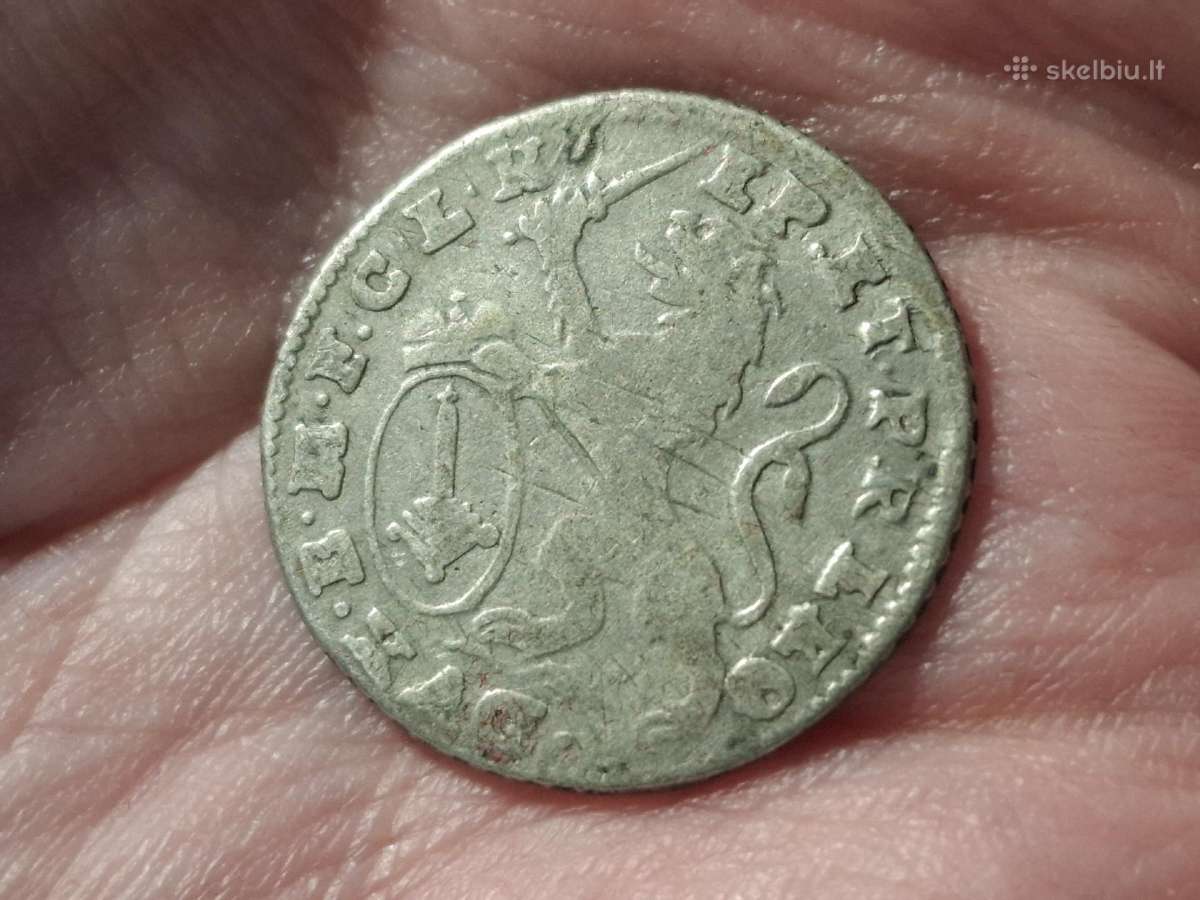 Liege 1 escalin 1753 sidabras