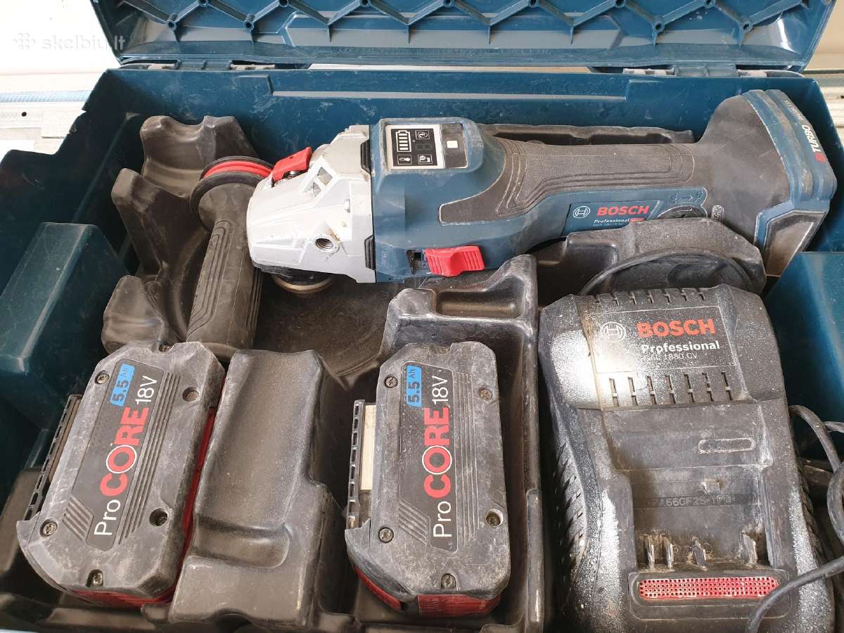 Bosch Gws 18v-15 Sc - nuotraukos Nr. 2