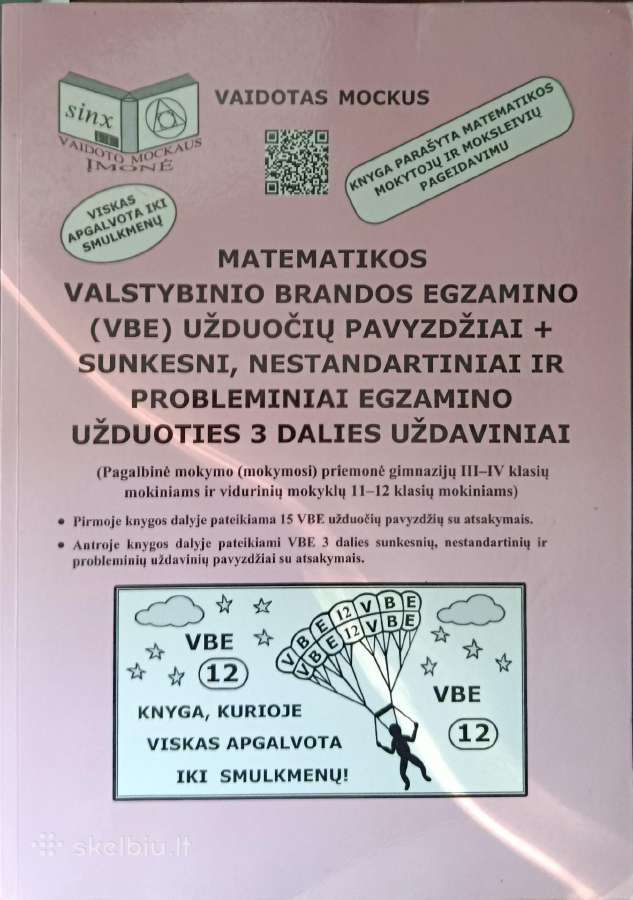 Matematikos Vbe Uždavinynas