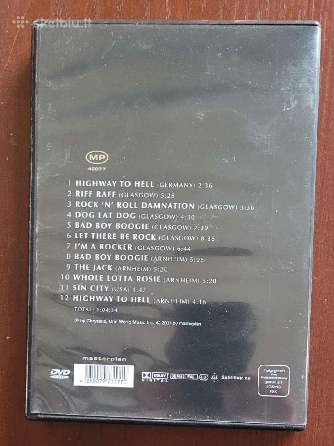 Dvd "Acdc. Highway To Hell" - nuotraukos Nr. 2